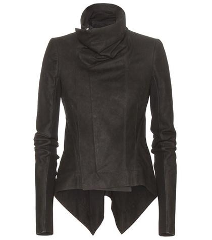 Rick Owens Naska Brushed Leather Jacket