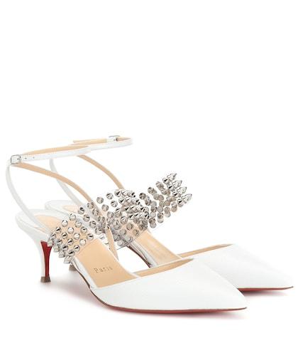 Dolce & Gabbana Levita 55 Suede Slingback Pumps