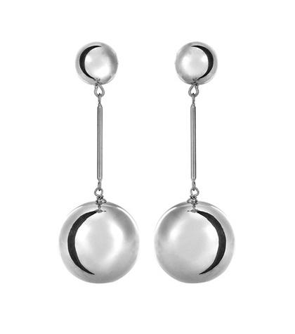 Jw Anderson Palladium-plated Earrings