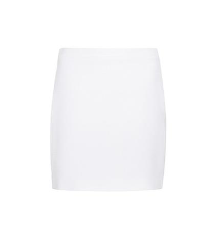 Alessandra Rich Wool-crêpe Miniskirt