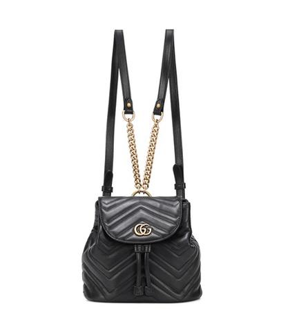 Gucci Matelassé Leather Backpack