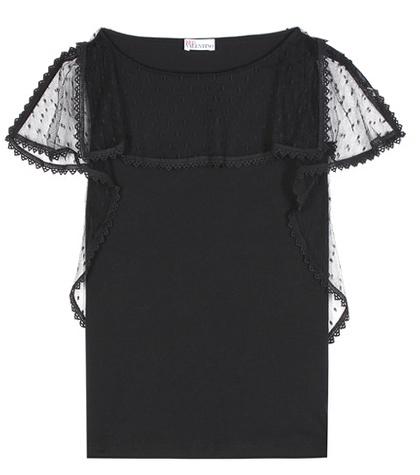 Nicholas Kirkwood Cotton Lace Tank