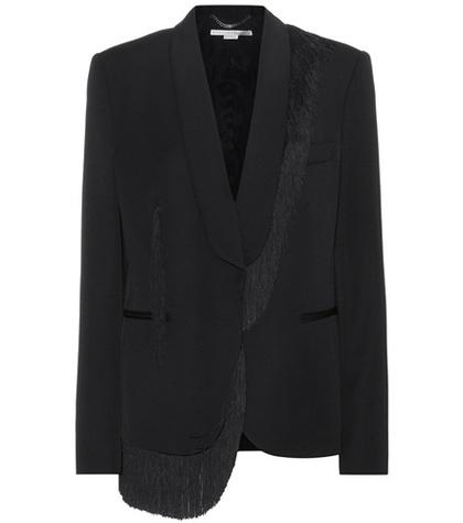 Mytheresa.com X Nymphenburg Porzellan Fringed Wool Blazer