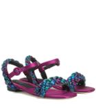 Sanayi 313 Teodolinda Satin Sandals