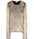 Frame Lamé Top