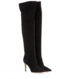 Gianvito Rossi Suede Over-the-knee Boots