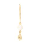 Sophie Bille Brahe Conque De Perle 14kt Gold Pearl Earring