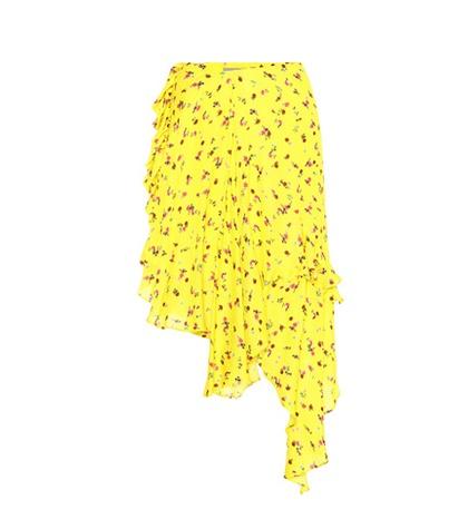 Preen By Thornton Bregazzi Edith Printed Midi Skirt