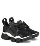 Jw Anderson Low Jaw Leather-trimmed Sneakers