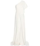 Ralph Lauren Margerie One-shoulder Silk Jumpsuit