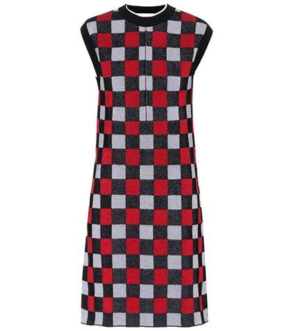 Etro Checked Cotton-blend Dress