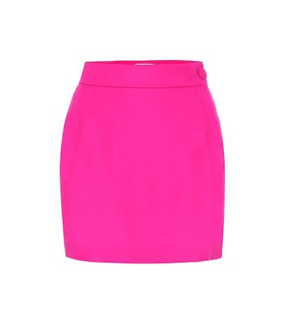 The Attico Stretch-wool Miniskirt