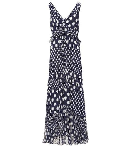 Diane Von Furstenberg Misha Printed Silk Maxi Dress