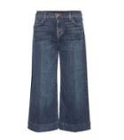 J Brand Liza Mid-rise Denim Culottes
