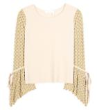 Jardin Des Orangers Wide-sleeved Top