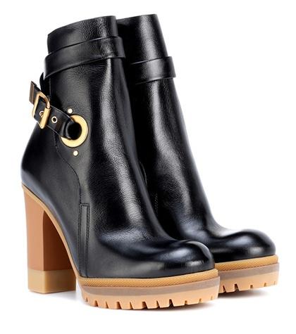 Pierre Hardy Leather Ankle Boots