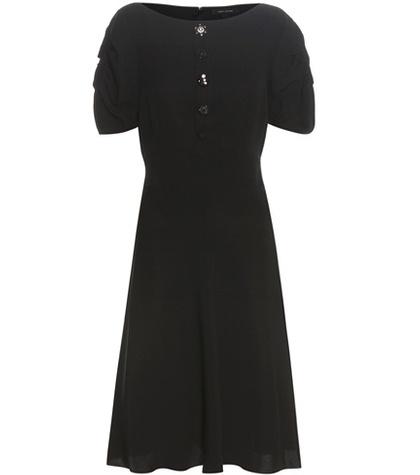 Marc Jacobs Embellished Silk-crêpe Dress