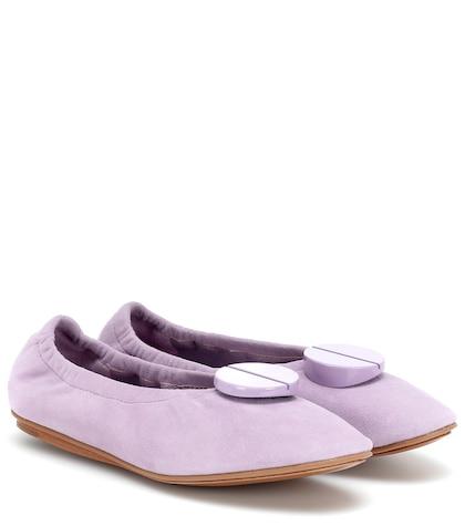 Mercedes Castillo Lena Suede Ballet Flats
