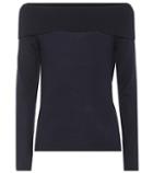 Valentino Garavani Off-the-shoulder Wool Sweater