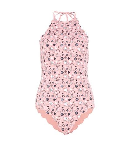 Marysia Mott Maillot Printed Reversible Swimsuit