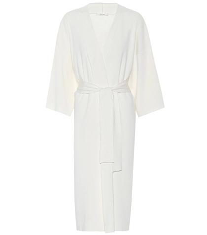The Row Silk And Cotton Coat