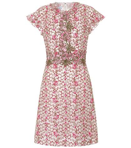 Giambattista Valli Printed Cotton-blend Dress