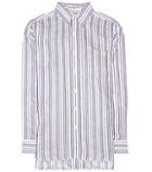 Balenciaga Oversized Striped Shirt