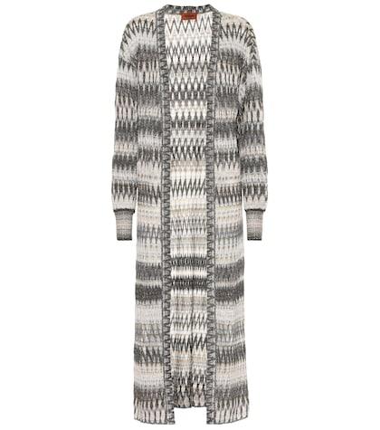 Missoni Metallic Knit Cardigan