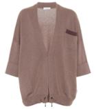 Poupette St Barth Embellished Cashmere Cardigan