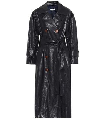 Rejina Pyo Oli Faux Leather Trench Coat