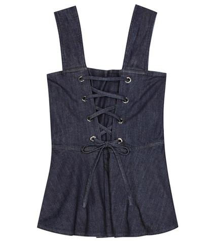 Dolce & Gabbana Sleeveless Denim Top