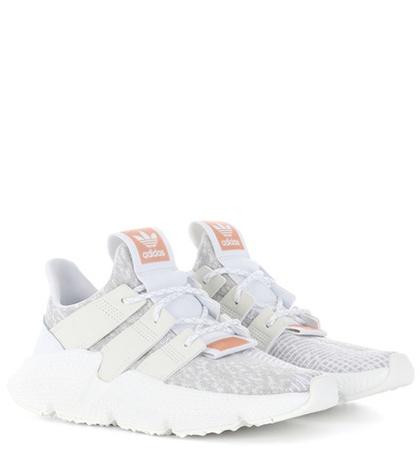 Adidas Originals Prophere Leather-trimmed Sneakers