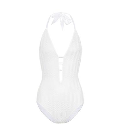 Missoni Mare Crochet Halterneck Swimsuit