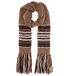 Brunello Cucinelli Mohair And Wool-blend Scarf