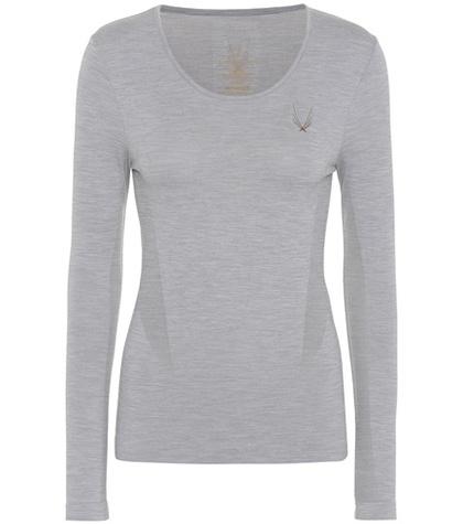 Lucas Hugh Technical Knit Long Sleeve Top