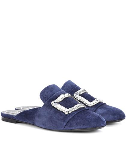 Roger Vivier Exclusive To Mytheresa.com – Suede Slippers