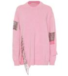 Christopher Kane Crystal-embellished Wool Sweater