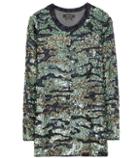 Isabel Marant Edilon Sequin-embellished Silk Top