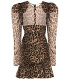 Valentino Garavani Borneo Leopard Silk Dress
