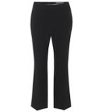 Alexander Mcqueen Cropped Cady Trousers