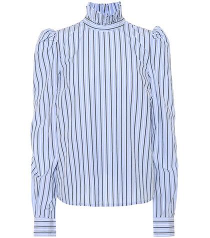 Frame Striped Poplin Shirt