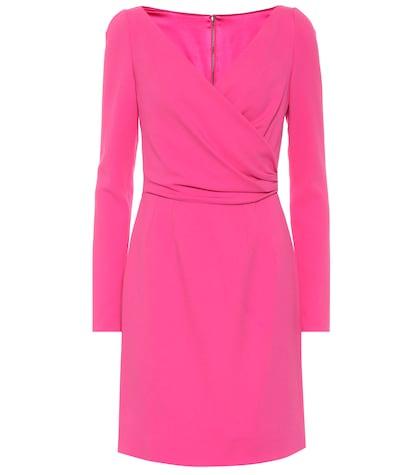 Dolce & Gabbana Crêpe Wrap Dress
