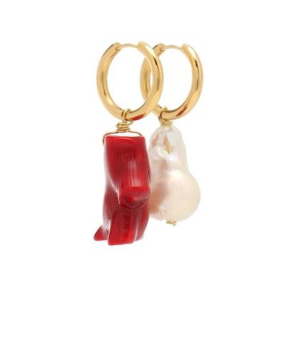 Timeless Pearly Mismatched Pearl Earrings