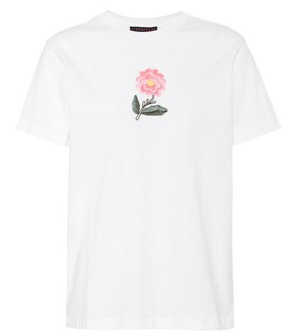 Alexachung Embroidered Cotton T-shirt