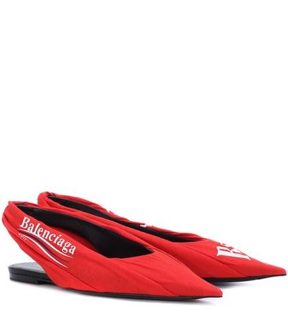 Balenciaga Printed Ballerinas