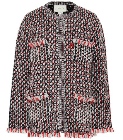 Gucci Tweed Wool-blend Jacket