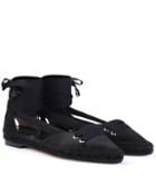Castaer By Manolo Blahnik Manolo Flat Satin Espadrilles