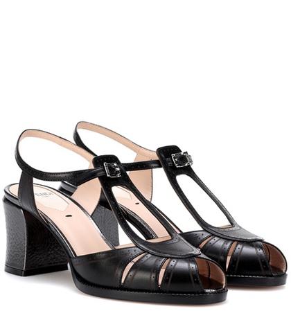 Ganni Leather Sandals