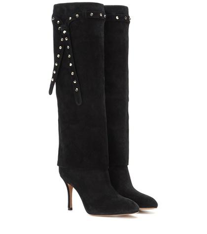 Altuzarra Valentino Garavani Embellished Suede Knee-high Boots