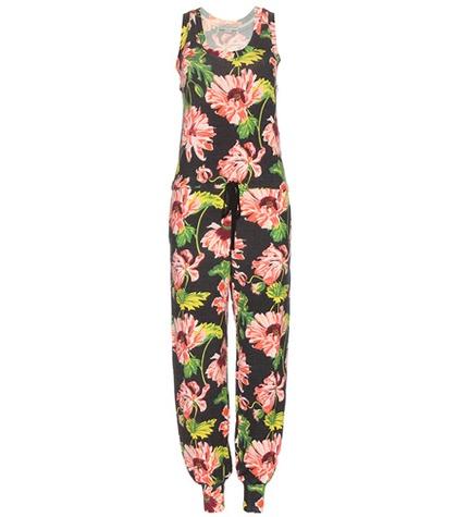 Stella Mccartney Floral Printed Wool Jumpsuit